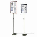 Slim Plastic Sign Frames with Stands
